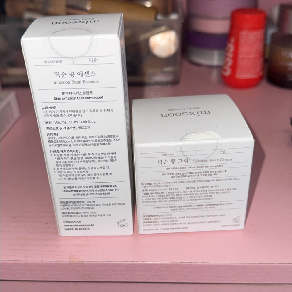 Mixsoon Bean Essence and Cream Set - White - Picture 2 of 2